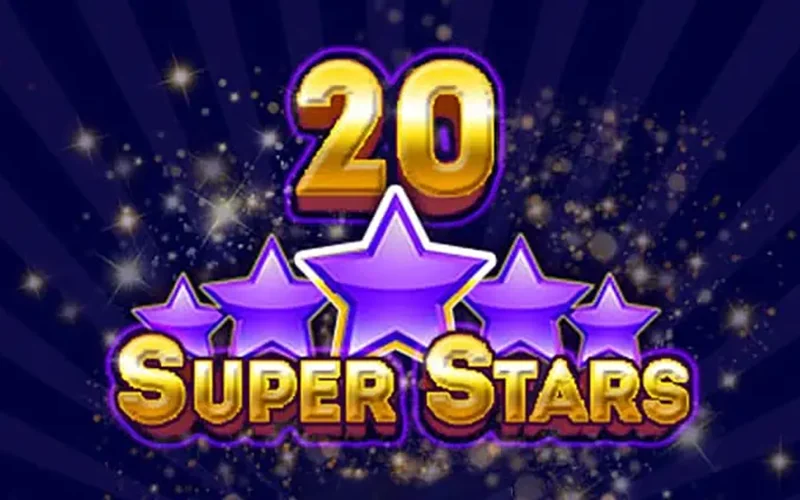 Try the high-payout game 20 Super Stars on the KatanaSpin website.